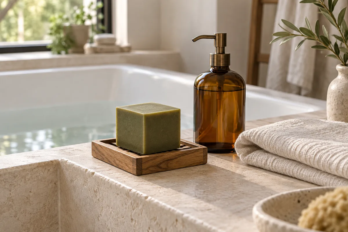 Gel douche ou savon de Marseille : passer au bio en douceur